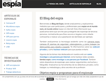 Tablet Screenshot of elblogdelespia.com